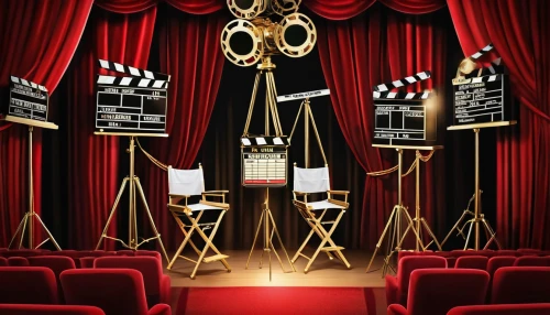 film industry,digital cinema,theater curtains,movie production,stage curtain,theatre curtains,theater curtain,movie palace,projectionist,film studio,film producer,clapboard,theatrical scenery,movie camera,film production,art deco background,theatrical property,theater,theater stage,award background,Illustration,Retro,Retro 06