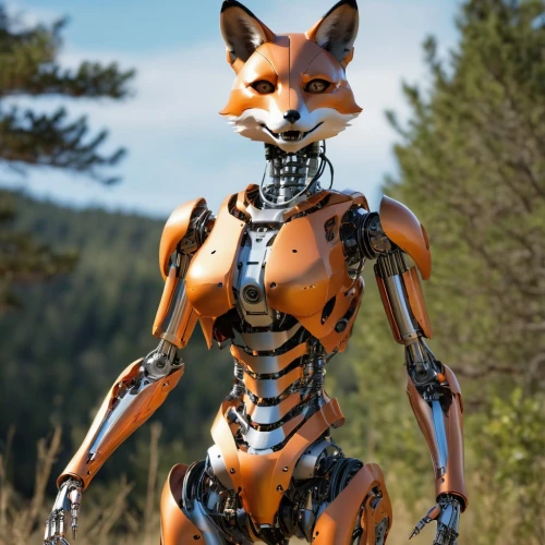 south american gray fox,grey fox,fox,kit fox,a fox,model kit,vulpes vulpes,orange,redfox,furta,sand fox,tau,symetra,fox stacked animals,3d model,exoskeleton,desert fox,3d figure,scrap sculpture,3d rendered