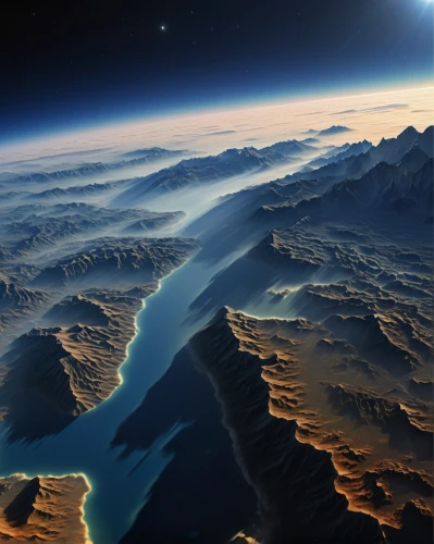 over the alps,bernese alps,japanese alps,the alps,mountainous landforms,planet earth view,terraforming,alps,mountain ranges,river delta,high alps,mountain valleys,landscape mountains alps,andes,the mediterranean sea,the mongolian and russian border mountains,japanese mountains,himalayas,coastal and oceanic landforms,lake lucerne region,Illustration,American Style,American Style 14