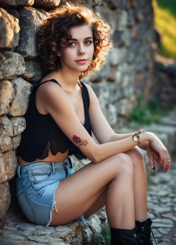 meteora,portrait photography,beautiful young woman,girl in overalls,rockabella,young woman,girl sitting,female model,portrait photographers,pretty young woman,romanian,girl portrait,retro girl,retro woman,rock beauty,relaxed young girl,lena,vintage girl,romantic look,paloma,Conceptual Art,Fantasy,Fantasy 06