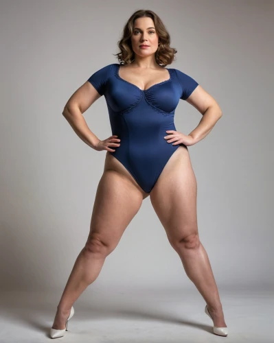 plus-size model,plus-size,plus-sized,one-piece garment,leotard,cellulite,one-piece swimsuit,photo session in bodysuit,gordita,female model,keto,fat,mazarine blue,sumo wrestler,diet icon,anellini,thick and stupid,large,sexy woman,women's clothing,Photography,General,Natural