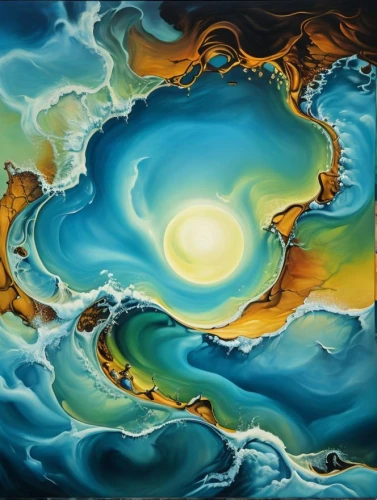 fractals art,ocean waves,oil painting on canvas,seascape,mother earth,swirling,water waves,geological phenomenon,sea landscape,fluid flow,mandelbrodt,continents,glass painting,fluid,tidal wave,underwater landscape,oil on canvas,ocean background,solar wind,blue planet