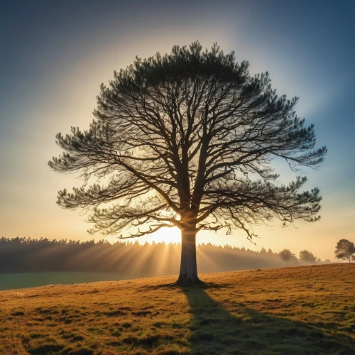 lone tree,isolated tree,flourishing tree,bare tree,celtic tree,sunburst background,magic tree,tree thoughtless,deciduous tree,circle around tree,sunray,tree of life,rays of the sun,tree silhouette,the branches of the tree,sunrays,old tree silhouette,first light,morning light,a tree,Photography,General,Realistic