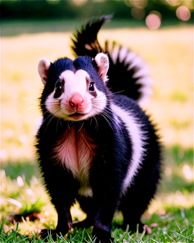striped skunk,mustelid,ferret,skunk,polecat,common opossum,virginia opossum,opossum,tasmanian devil,possum,mustelidae,cute animal,weasel,hummel,coatimundi,badger,honey badger,cute animals,lun,marsupial,Photography,Documentary Photography,Documentary Photography 02