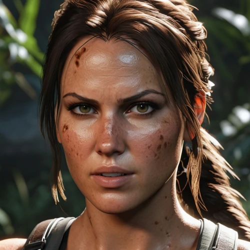 lara,natural cosmetic,croft,huntress,female warrior,maya,female face,iguania,red skin,vanessa (butterfly),artemisia,raider,renegade,candela,freckles,tiger png,piper,ps4,cheyenne,head icon