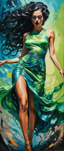 dance with canvases,oil painting on canvas,sprint woman,female runner,glass painting,oil painting,woman playing,art painting,bodypainting,oil on canvas,woman walking,woman pointing,salsa dance,flamenco,dancer,woman playing tennis,green mermaid scale,hula,meticulous painting,female swimmer,Photography,General,Fantasy