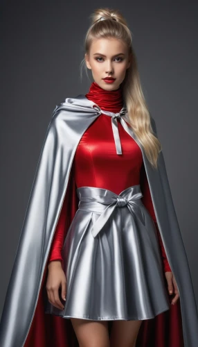 celebration cape,red cape,caped,super heroine,red coat,silver,latex clothing,super woman,red tunic,social,pewter,red super hero,scarlet witch,red riding hood,imperial coat,magneto-optical drive,magneto-optical disk,cape,super hero,fantasy woman,Photography,Fashion Photography,Fashion Photography 06