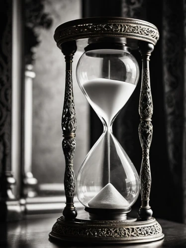 grandfather clock,medieval hourglass,time pointing,time pressure,ornate pocket watch,timepiece,sand timer,the eleventh hour,flow of time,time passes,out of time,hourglass,sand clock,antique background,egg timer,time and money,old clock,clockmaker,time,time and attendance,Photography,Black and white photography,Black and White Photography 08