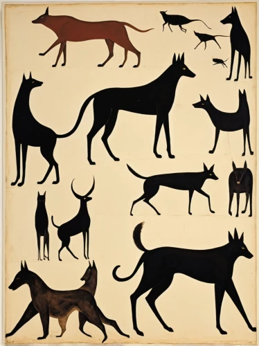 animal silhouettes,animal shapes,ancient dog breeds,animal stickers,manchester terrier,animal icons,cat silhouettes,canidae,round animals,cat vector,pharaoh hound,pinscher,oriental shorthair,dog breed,mammals,english toy terrier,cat drawings,icon set,polish greyhound,rodentia icons,Art,Artistic Painting,Artistic Painting 47
