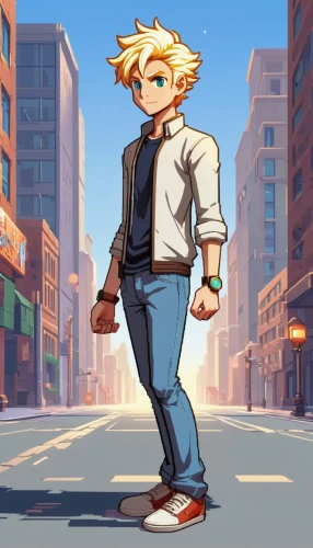 stylish boy,tangelo,my hero academia,a pedestrian,brock coupe,walking man,holding a gun,2d,pedestrian,boruto,fullmetal alchemist edward elric,fighting stance,cargo pants,anime boy,action-adventure game,kid hero,gangstar,cool blonde,man holding gun and light,colt,Unique,Pixel,Pixel 01