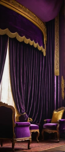 theater curtain,theater curtains,theatre curtains,purple wallpaper,ornate room,rich purple,purple,royal interior,theatrical property,napoleon iii style,curtain,chaise lounge,interior decoration,stage curtain,interior decor,damask background,a curtain,curtains,parlour,great room,Conceptual Art,Oil color,Oil Color 05