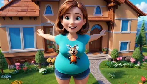 cute cartoon character,cute cartoon image,pregnant girl,animated cartoon,princess anna,agnes,expecting,i will be a mom,disney character,baby room,baby carrier,disneyland park,rapunzel,disney,euro disney,disney world,future mom,children's background,belly painting,maternity,Unique,3D,3D Character