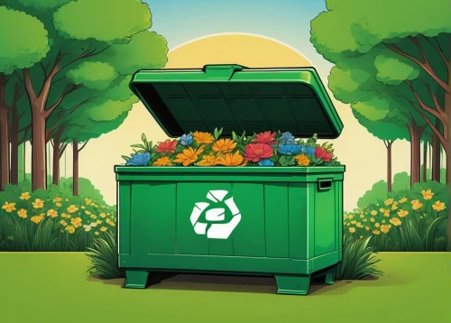 teaching children to recycle,recycle bin,recycling world,recycling symbol,bin,waste bins,compost,waste container,greenbox,recycle,recycling bin,recycling,waste separation,plastic waste,recyclable,green waste,waste collector,recycling criticism,eco,environmentally sustainable,Illustration,Japanese style,Japanese Style 15