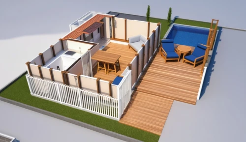 decking,wooden decking,3d rendering,wood deck,dog house frame,prefabricated buildings,garden design sydney,inverted cottage,cubic house,floorplan home,roof terrace,3d model,modern house,isometric,3d render,wooden house,model house,playset,houseboat,timber house,Photography,General,Realistic