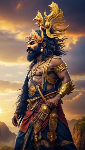 ramayan,ramayana,vishuddha,god shiva,krishna,hanuman,karnataka,lord shiva,rudra veena,janmastami,shiva,dharma,sangharaja,hindu,brahma,vajrasattva,sun god,sea god,ramanguli,garuda,Photography,General,Realistic