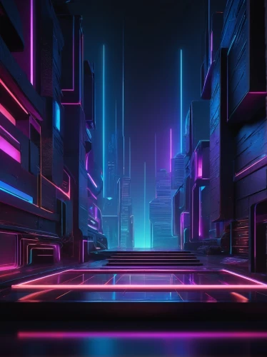 80's design,cyberpunk,futuristic landscape,neon arrows,4k wallpaper,retro background,3d background,cyberspace,cyber,80s,vapor,abstract retro,cityscape,futuristic,metropolis,cinema 4d,colorful city,ultraviolet,purple wallpaper,aesthetic,Illustration,Children,Children 01