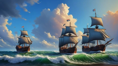 sailing ships,sea sailing ship,three masted sailing ship,galleon ship,sailing ship,sail ship,caravel,galleon,three masted,full-rigged ship,pirate ship,sea fantasy,east indiaman,sloop-of-war,inflation of sail,mayflower,sailing boats,tallship,sails,windjammer,Photography,General,Fantasy