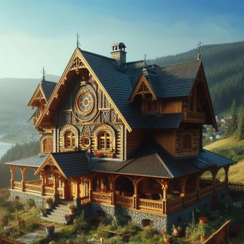house in the mountains,victorian house,house in mountains,wooden house,the cabin in the mountains,log home,wooden church,crispy house,house by the water,frederic church,house with lake,the gingerbread house,summer cottage,fairy tale castle,wooden houses,victorian,beautiful home,gingerbread house,little house,house in the forest