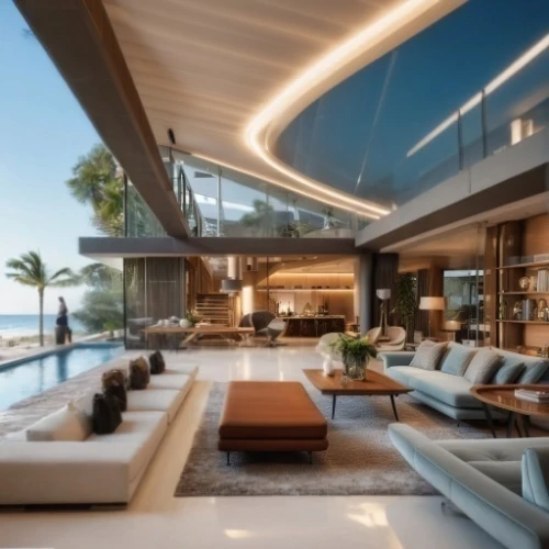 luxury home interior,modern living room,interior modern design,luxury home,modern house,luxury property,penthouse apartment,yacht exterior,modern decor,dunes house,house by the water,modern style,luxury yacht,beautiful home,yacht,pool house,living room,florida home,luxurious,contemporary decor