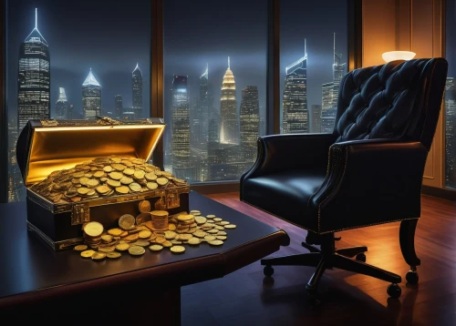 gold business,gold bullion,financial advisor,stock exchange broker,executive toy,secretary desk,boardroom,gold bar shop,stock broker,coins stacks,stock trader,attache case,trading floor,crypto mining,treasure chest,day trading,capital markets,board room,gold price,financial world,Conceptual Art,Daily,Daily 22