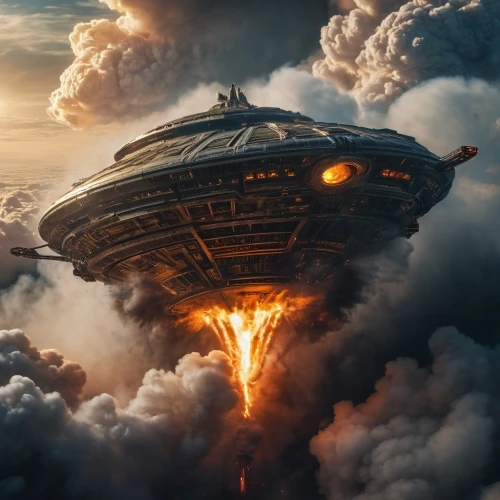 alien ship,airships,airship,sci fiction illustration,ufo,sci fi,space ship,sci-fi,sci - fi,flying saucer,scifi,science fiction,starship,ufo intercept,futuristic landscape,saucer,science-fiction,extraterrestrial life,ufos,space ships,Photography,General,Fantasy