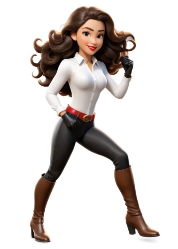 sprint woman,super heroine,woman fire fighter,woman holding gun,elphi,strong woman,super woman,muscle woman,scarlet witch,majorette (dancer),lasso,bussiness woman,linkedin icon,girl with gun,spy,blogger icon,cowgirl,lady pointing,sports girl,animated cartoon,Unique,3D,3D Character