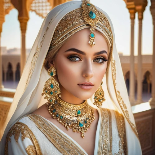 indian bride,bridal jewelry,arabian,arab,indian woman,bridal accessory,gold jewelry,indian,indian girl,cleopatra,islamic girl,middle eastern,jewelry（architecture）,radha,jewellery,east indian,arabia,persian,sahara,golden weddings,Photography,Fashion Photography,Fashion Photography 12