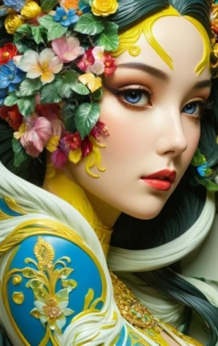 chinese art,peking opera,taiwanese opera,oriental princess,geisha girl,painter doll,decorative figure,geisha,jasmine blossom,oriental painting,japanese doll,oriental girl,female doll,designer dolls,the japanese doll,japanese art,artist doll,doll's facial features,body painting,jasmine