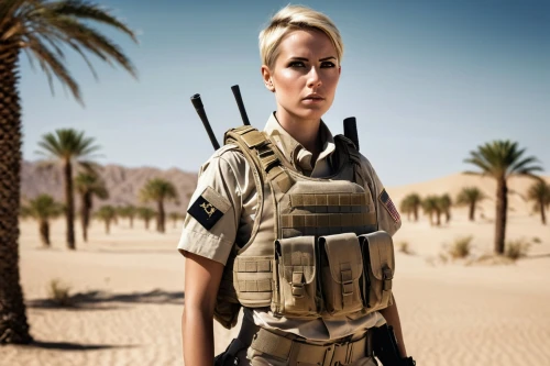 ballistic vest,combat medic,girl with gun,capture desert,desert background,woman holding gun,medium tactical vehicle replacement,girl with a gun,policewoman,operator,drone operator,the sandpiper combative,desert fox,mercenary,sarah walker,tactical,war correspondent,two-way radio,combat pistol shooting,female warrior,Conceptual Art,Daily,Daily 11