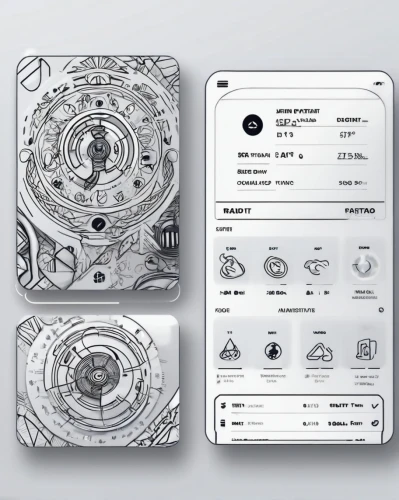 apple design,homebutton,hard disk drive,audio player,systems icons,audio receiver,user interface,control center,magnetic compass,blackmagic design,wireframe,music player,square card,silver coin,chronometer,wifi transparent,graphic card,wireless tens unit,wall plate,cooktop,Illustration,Black and White,Black and White 11