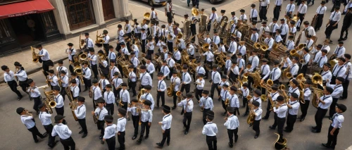 marching band,military band,marching,navy band,orchestra division,fanfare horn,the army,marching percussion,shepherd's staff,flag staff,color guard (flag spinning),french foreign legion,drill team,alphorn,castells,procession,choral,parade,aesculapian staff,piazza di spagna,Photography,General,Natural