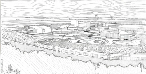 landscape plan,sewage treatment plant,school design,town planning,wastewater treatment,kubny plan,mining facility,archidaily,architect plan,solar cell base,water courses,biome,kirrarchitecture,peter-pavel's fortress,urban development,trajan's forum,permaculture,thermae,roman excavation,hydropower plant,Design Sketch,Design Sketch,Fine Line Art