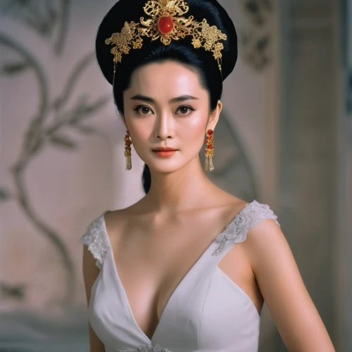 miss vietnam,vietnamese woman,vietnamese,xuan lian,rou jia mo,bia hơi,azerbaijan azn,kaew chao chom,xiangwei,vintage asian,phuquy,shuai jiao,bridal dress,oriental princess,tai qi,asian woman,bridal accessory,asian conical hat,bridal jewelry,gold crown