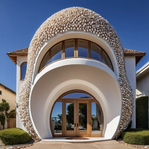 insect house,round house,cubic house,dunes house,semi circle arch,roof domes,honeycomb structure,round hut,outdoor structure,florida home,frame house,bee house,bee-dome,luxury real estate,exterior decoration,round arch,luxury property,house shape,building honeycomb,large home