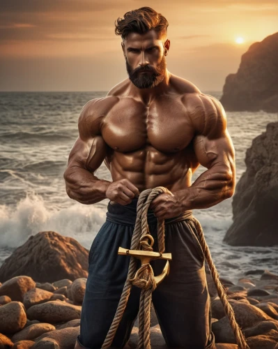 bodybuilding,muscular build,poseidon,aquaman,bodybuilding supplement,edge muscle,danila bagrov,body building,muscular,barbarian,crazy bulk,statue of hercules,muscle icon,buy crazy bulk,body-building,iron rope,strongman,popeye,macho,shredded,Art,Classical Oil Painting,Classical Oil Painting 22