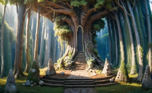 elven forest,dragon tree,cartoon forest,fairy forest,druid grove,madagascar,tree top path,eucalyptus,pathway,naples botanical garden,tropical tree,rainforest,celtic tree,magic tree,enchanted forest,forest path,tree grove,big trees,fairy village,the forest,Photography,General,Fantasy