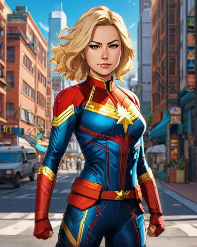 captain marvel,superhero background,super heroine,avenger,wonder woman city,nova,superhero,marvelous,comic hero,cg artwork,marvels,capitanamerica,captain,captain american,marvel,sprint woman,head woman,hero,super hero,wonder,Illustration,Japanese style,Japanese Style 03