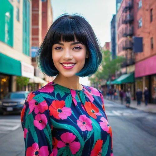 colorful floral,bob cut,vietnamese woman,beautiful girl with flowers,floral dress,floral background,asian woman,vietnamese,retro girl,colorful background,vibrant color,vintage floral,colorful,pixie cut,retro woman,floral japanese,pixie-bob,asian girl,floral,maya,Photography,Artistic Photography,Artistic Photography 05