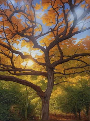 autumn tree,maple tree,deciduous tree,beech trees,autumn landscape,maple shadow,deciduous forest,dead vlei,deciduous trees,european beech,autumn forest,scarlet oak,tangerine tree,oak tree,orange tree,painted tree,forest tree,autumn background,deadvlei,fall landscape,Photography,General,Realistic