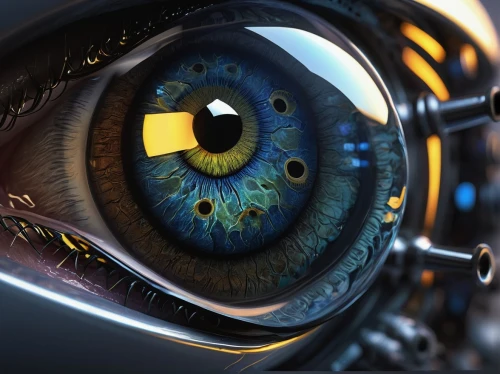 robot eye,eye,eye ball,abstract eye,cinema 4d,eyeball,peacock eye,biomechanical,cybernetics,pupil,eye scan,pupils,3d render,retina nebula,optician,cosmic eye,eye cancer,watchmaker,fractalius,the blue eye,Illustration,Retro,Retro 09