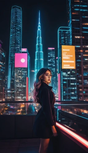 dubai,cyberpunk,futuristic,dubai marina,doha,photo session at night,city at night,city lights,cityscape,neon lights,dhabi,shanghai,colorful city,hk,80s,miami,night photo,qatar,city trans,neon arrows,Photography,Artistic Photography,Artistic Photography 12