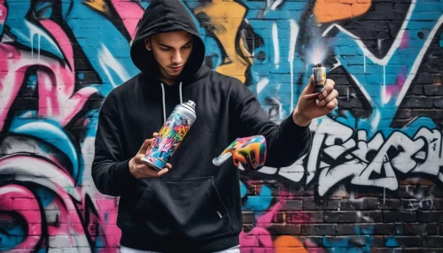 spray cans,graffiti,lucozade,zebru,water gun,graffiti splatter,grafitty,hoodie,bombay mix,spray,spray can,man holding gun and light,candy sticks,ejuice,graffiti art,juicebox,candy boy,gummybears,popart,energy drinks,Conceptual Art,Fantasy,Fantasy 22