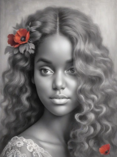 polynesian girl,moana,romantic portrait,african american woman,digital painting,fantasy portrait,girl portrait,portrait of a girl,mystical portrait of a girl,flower girl,world digital painting,rose png,afro american girls,young lady,african woman,beautiful african american women,digital art,child portrait,girl drawing,vanessa (butterfly)