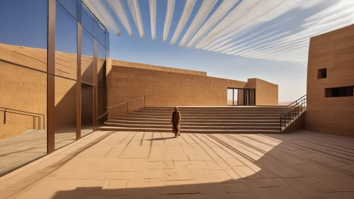 corten steel,qasr azraq,dunes house,soumaya museum,daylighting,archidaily,qasr al watan,monastery israel,iranian architecture,glass facade,inside courtyard,riad,timber house,al qudra,courtyard,roof terrace,ouarzazate,architectural,jewelry（architecture）,qasr al kharrana,Photography,General,Realistic