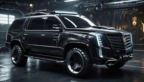 chevrolet advance design,gmc yukon,gmc terrain,cadillac escalade,ford expedition,compact sport utility vehicle,ford super duty,suv,ford f-series,gmc sprint / caballero,crossover suv,honda ridgeline,ford explorer,armored car,medium tactical vehicle replacement,chevrolet avalanche,zagreb auto show 2018,gmc canyon,chevrolet venture,gmc,Conceptual Art,Sci-Fi,Sci-Fi 09