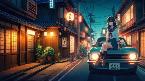 kyoto,girl and car,japanese background,anime japanese clothing,azusa nakano k-on,izakaya,anime 3d,tokyo,tokyo city,tokyo ¡¡,mikuru asahina,street scene,japanese icons,city car,japan,japanese kawaii,osaka,tsumugi kotobuki k-on,japanese sakura background,japanese culture