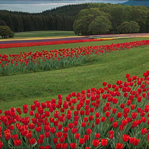 tulip field,tulips field,tulip fields,red tulips,field of poppies,poppy fields,tulip festival,flower field,wild tulips,flowers field,field of flowers,poppy field,northern black forest,tulipa tarda,western red lily,red border,tulpenbüten,tulipa,landscape red,red poppies,Photography,General,Realistic
