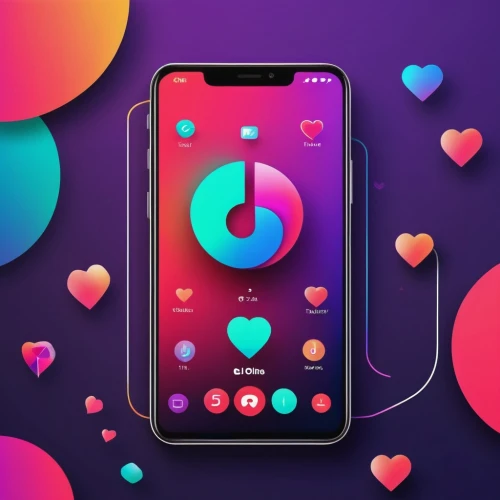 tiktok icon,neon valentine hearts,heart background,colorful heart,music player,dribbble,circle icons,valentines day background,valentine background,colorful foil background,homebutton,dribbble icon,heart icon,colorful background,audio player,valentine clock,hearts 3,heart beat,music background,home screen,Illustration,Abstract Fantasy,Abstract Fantasy 21