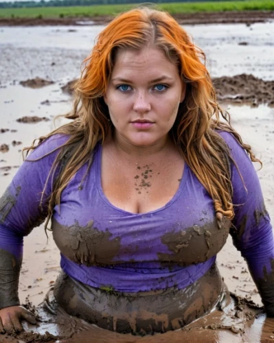 mud wrestling,mud,mud bogging,plus-size model,muddy,hard woman,the blonde in the river,farm girl,missisipi aligator,vada,wet girl,greta oto,mud village,her,heidi country,mudflat,wet,pile of dirt,female model,fatayer