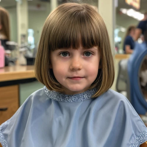 the long-hair cutter,bowl cut,hairdressers,bob cut,hairdresser,hair dresser,hairdressing,comb over,hairstylist,haircut,child model,hair coloring,hair shear,asymmetric cut,hair cut,beauty salon,preschooler,raising phase,hairstyler,barber,Photography,General,Realistic